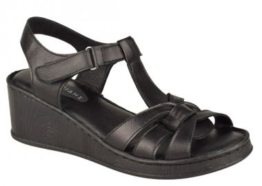 Πέδιλα γυναικεία | Δερμάτινες | Υφαντίδης | 110005 | Μαύρο - Υφαντίδης - 